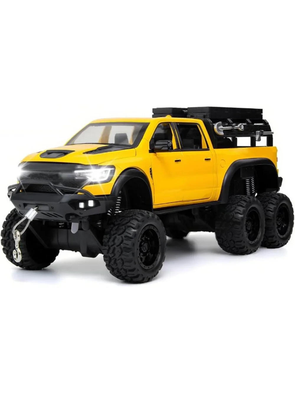 Diecast Pickup Trucks for Boys 3+ | Light & Sound Metal Toy Cars | Birthday Gift